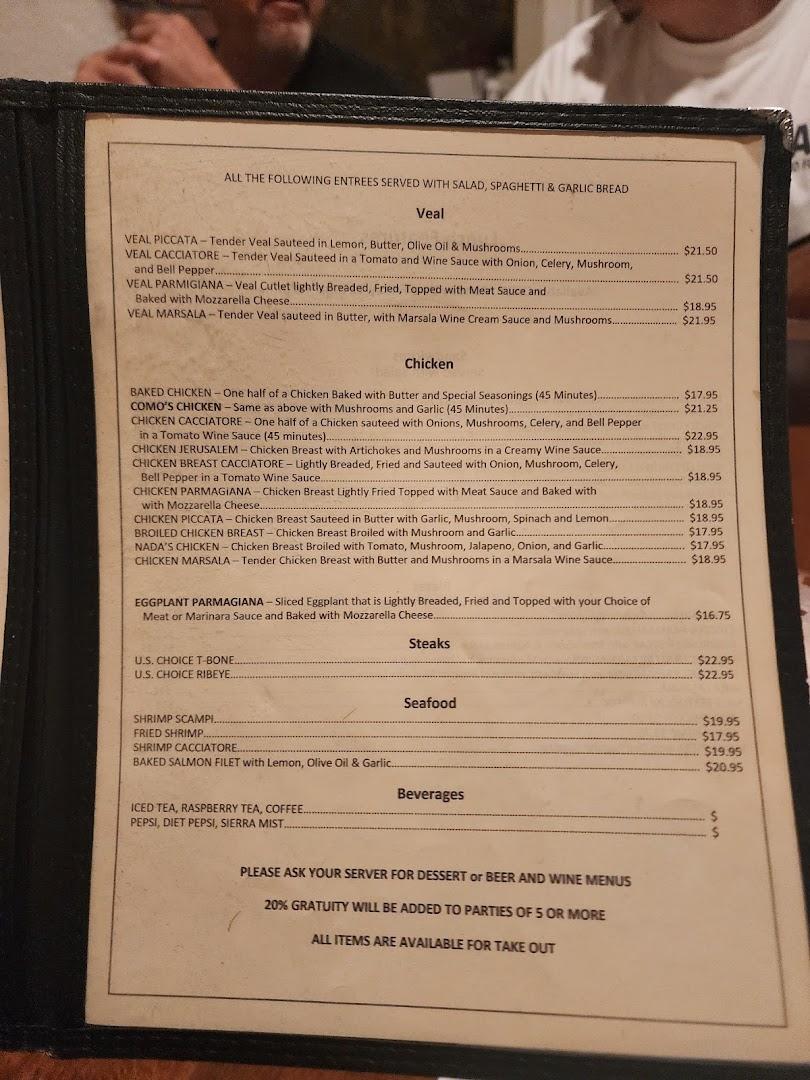 Como's Italian Restaurant