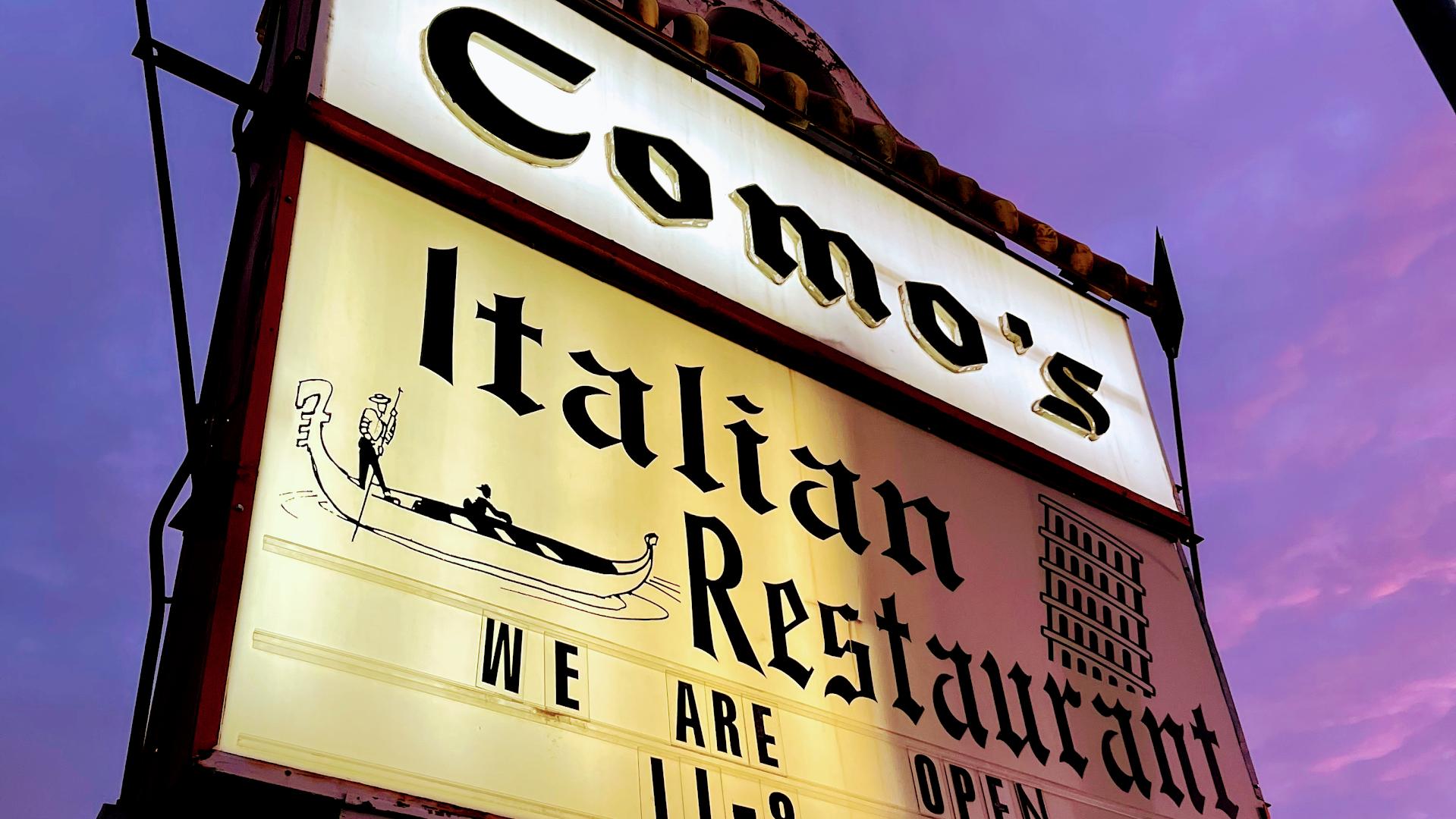 Como's Italian Restaurant Menu image 5